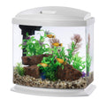 White 2.5 Gallon Aquarium Fish Tank Kit X7906