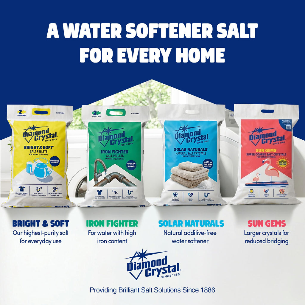 2 Pack Super Coarse Water Softener Salt, 40 Pounds G2433