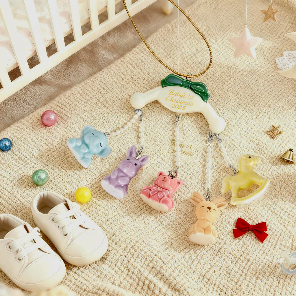 Baby's First Christmas Ornament 2025 L9610