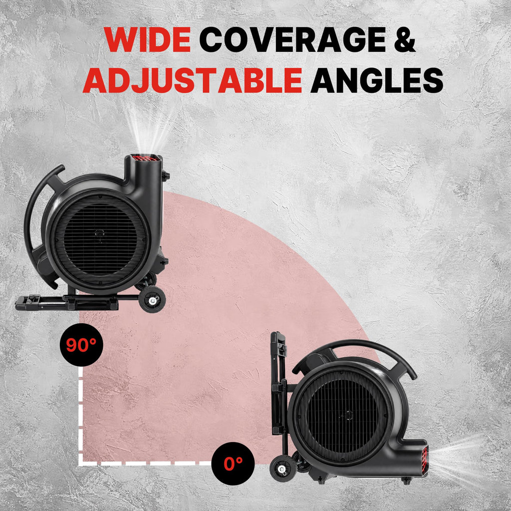 1800 CFM 3-Speed Floor Fan W167