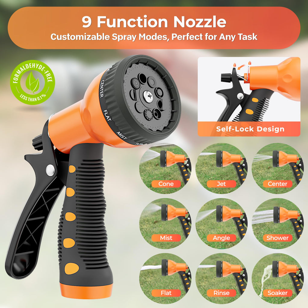 Retractable Rubber Garden Hose Reel S5837