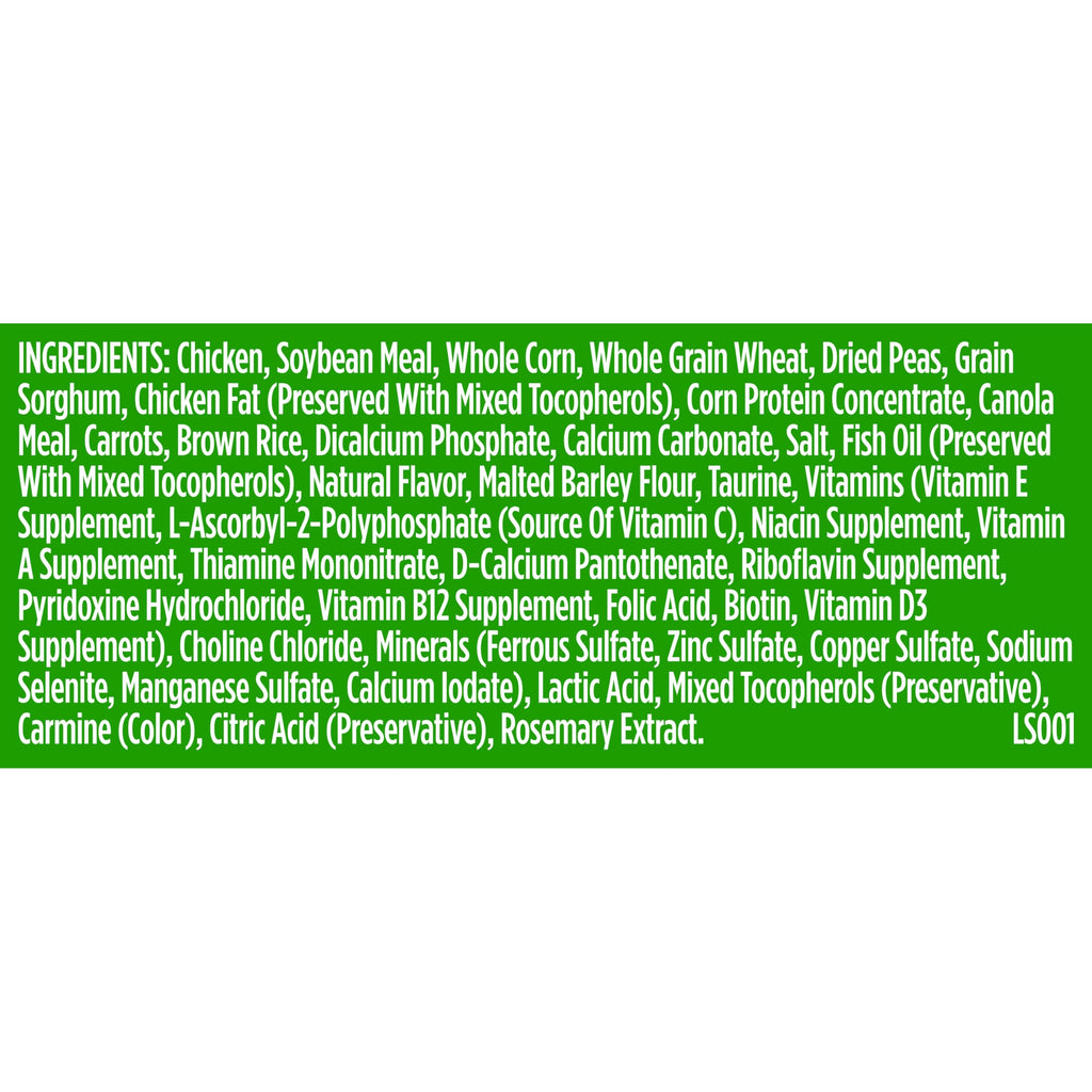Dry Dog Food, Real Chicken & Veggies, 40 lb. Bag T75385