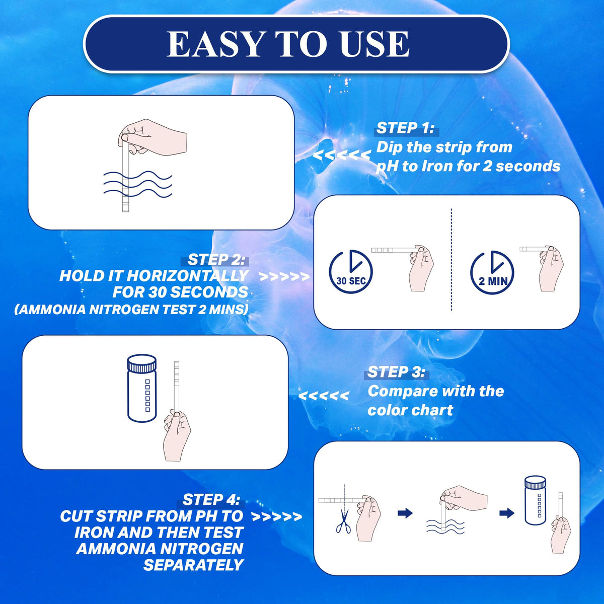 Aquarium Water Test Kit 9-in-1 A4897