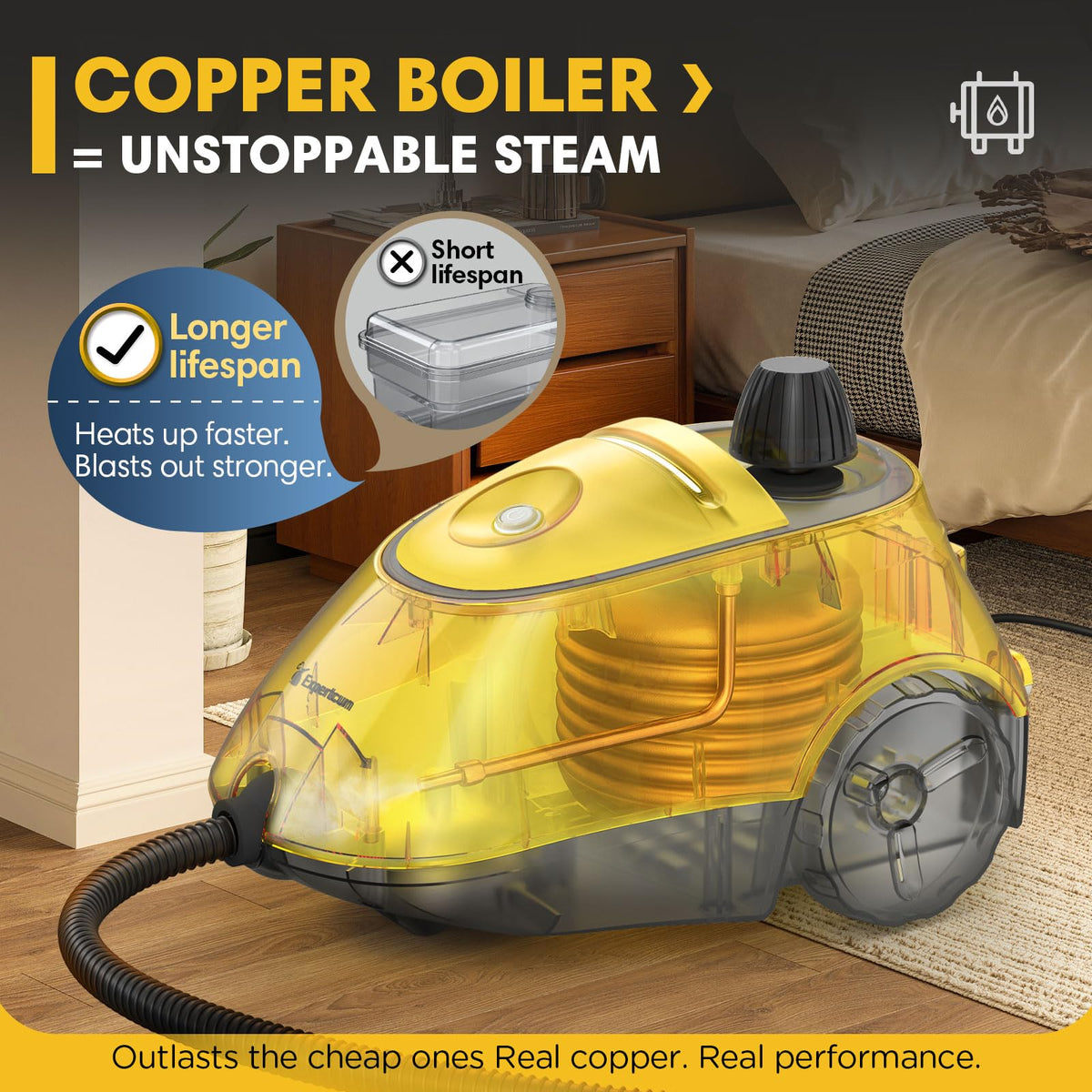 1500W Steam Cleaner with 26 Accessories J27621