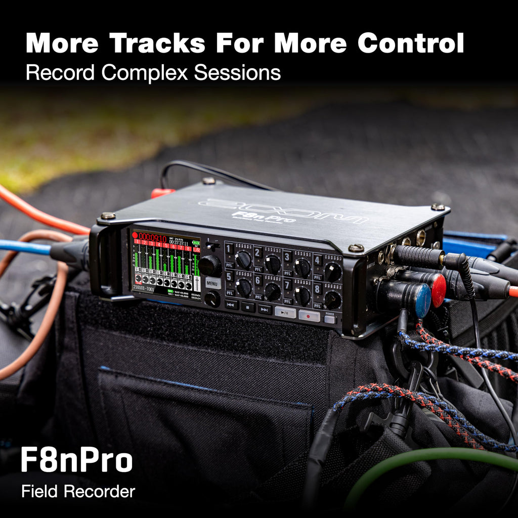 Field Recorder with 8 Inputs & 10 Tracks K3754