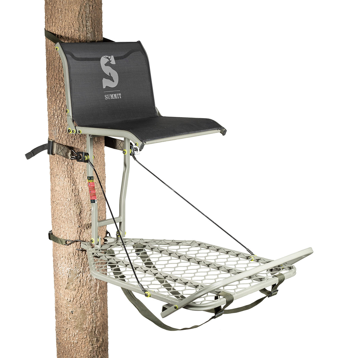 Hang-on Tree Stand with Folding Comfort-Mesh Seat U110478