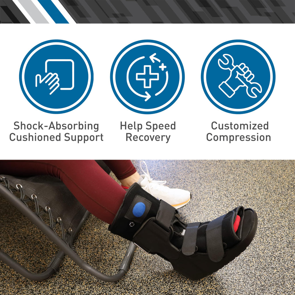 Medium 12.3" Tall Adjustable Walking Fracture Boot S66234
