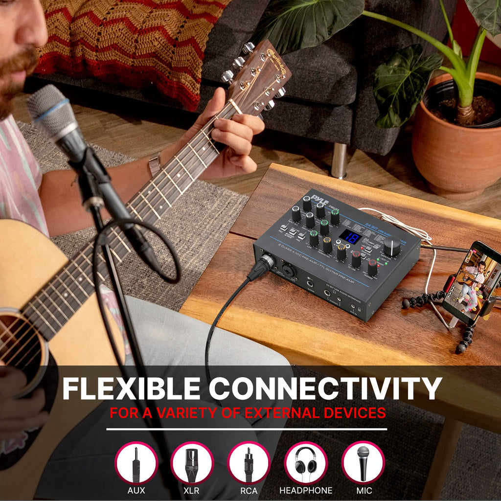 USB Audio Interface with Digital Effects and Phantom Power K629