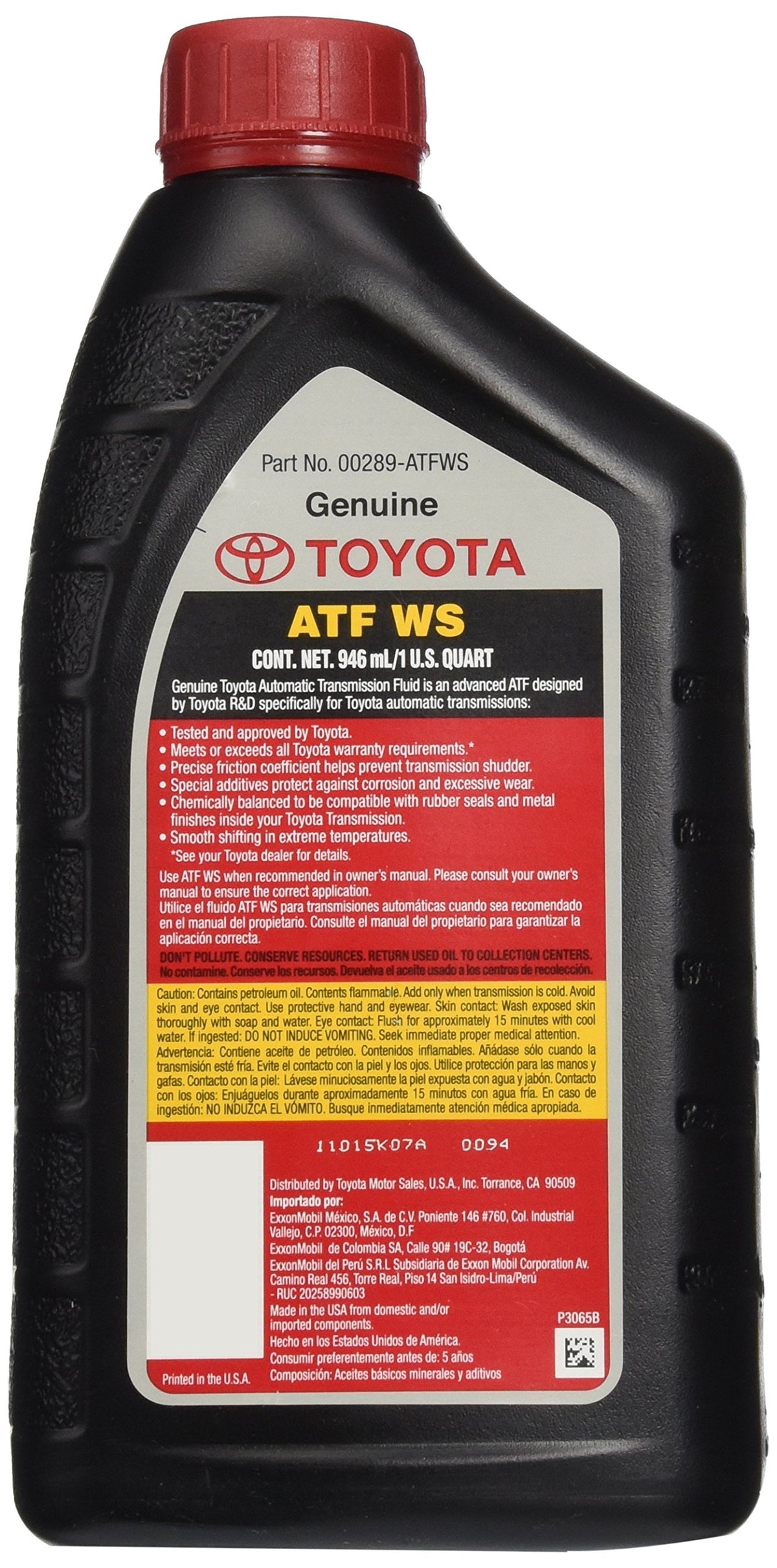 Automatic Transmission Fluid Pack of 4 E957
