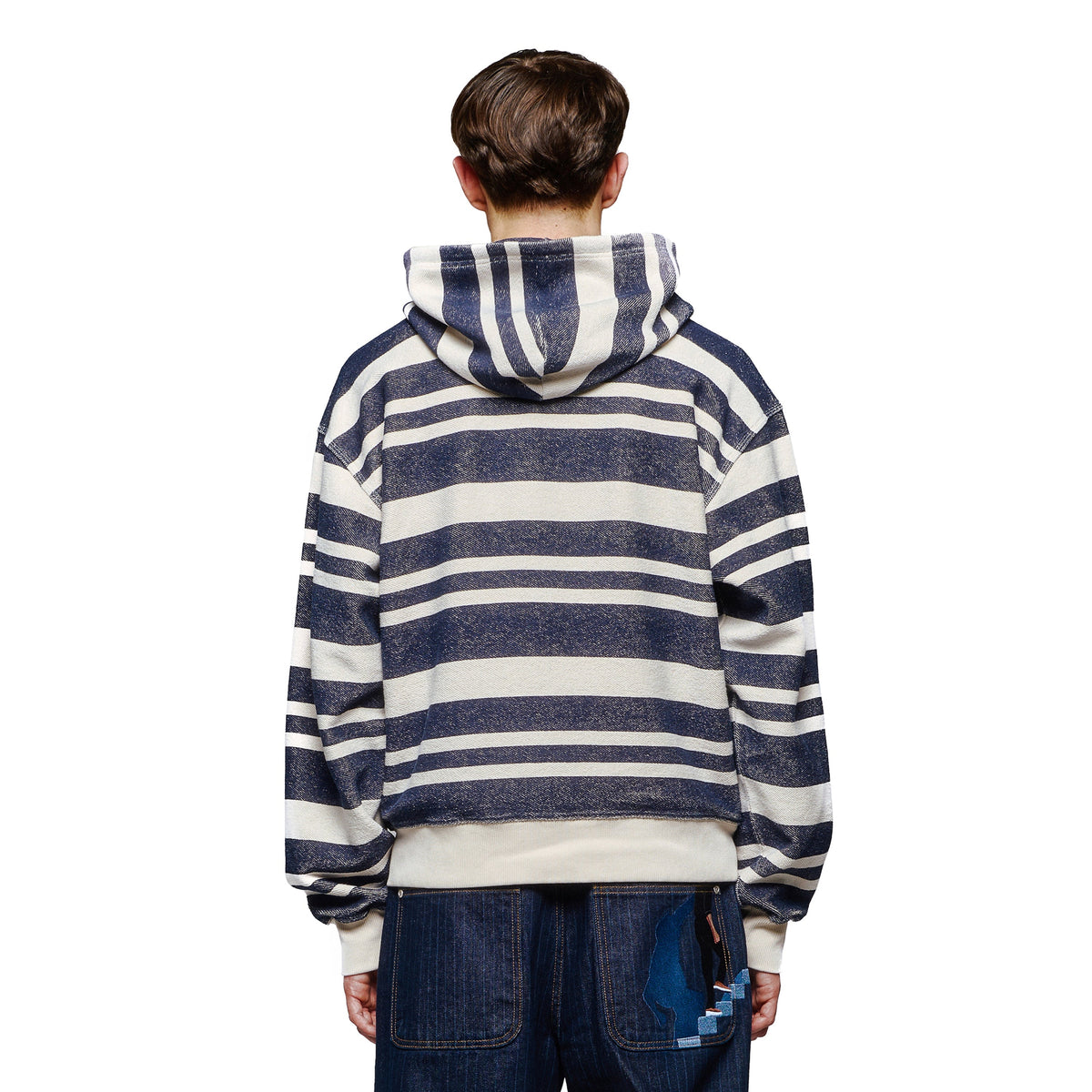 Derschutze "on air" striped Zip Up